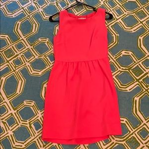 JCrew hot pink dress